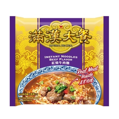 滿漢大餐 紅燒牛肉即食麵