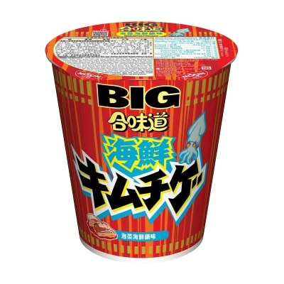 NISSIN Big Cup Noodle - Kimchi Seafood Flv