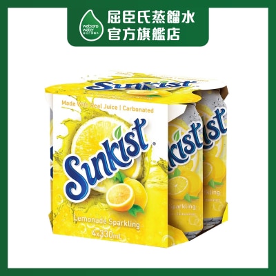 SUNKIST Sparkling Lemonade 4 Cans