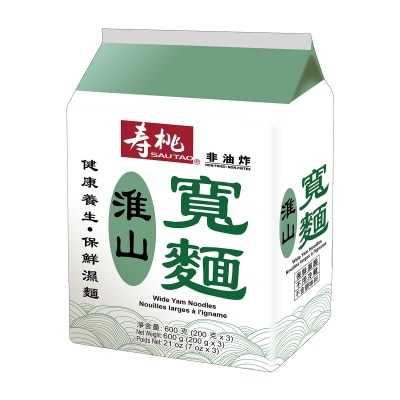 壽桃牌 淮山寬麵