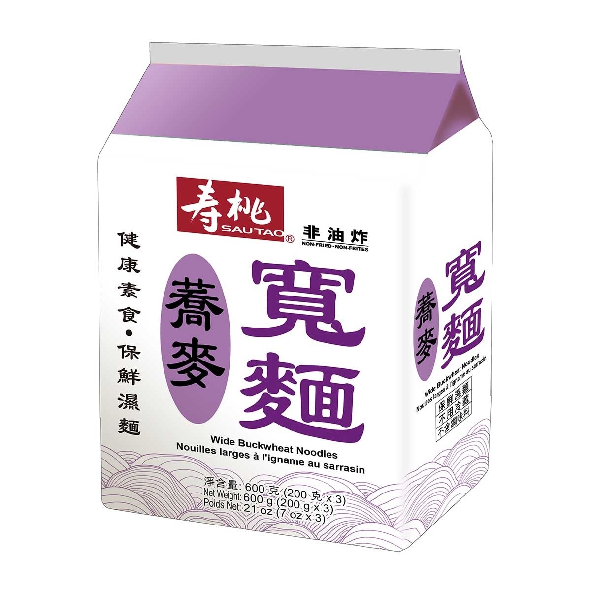壽桃牌 蕎麥寬麵