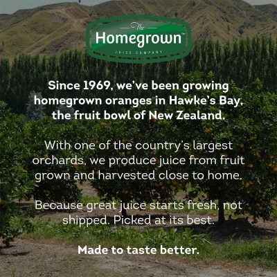 HOMEGROWN Raw Energy Cold Pressed F&v Juice 400ml