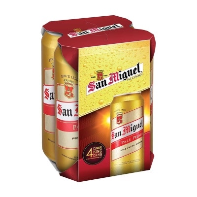 San Miguel 啤酒4罐裝