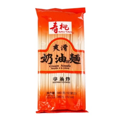 壽桃牌 壽桃奶油麵