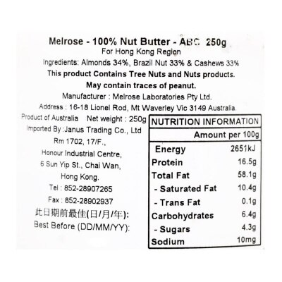 MELROSE Abc Protein Spread