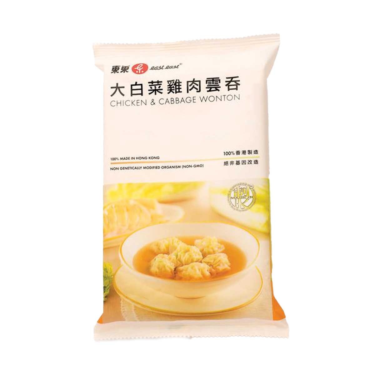 東東 大白菜雞肉雲吞 [香港](急凍 -18°C)