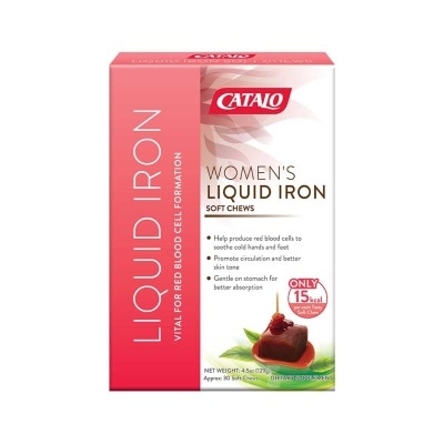 CATALO Women's Liquid Iron Soft Chews