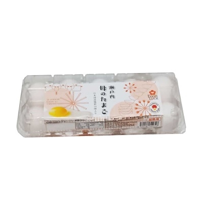 FOOD LUCK Setouchi Hahano Tamago White Egg