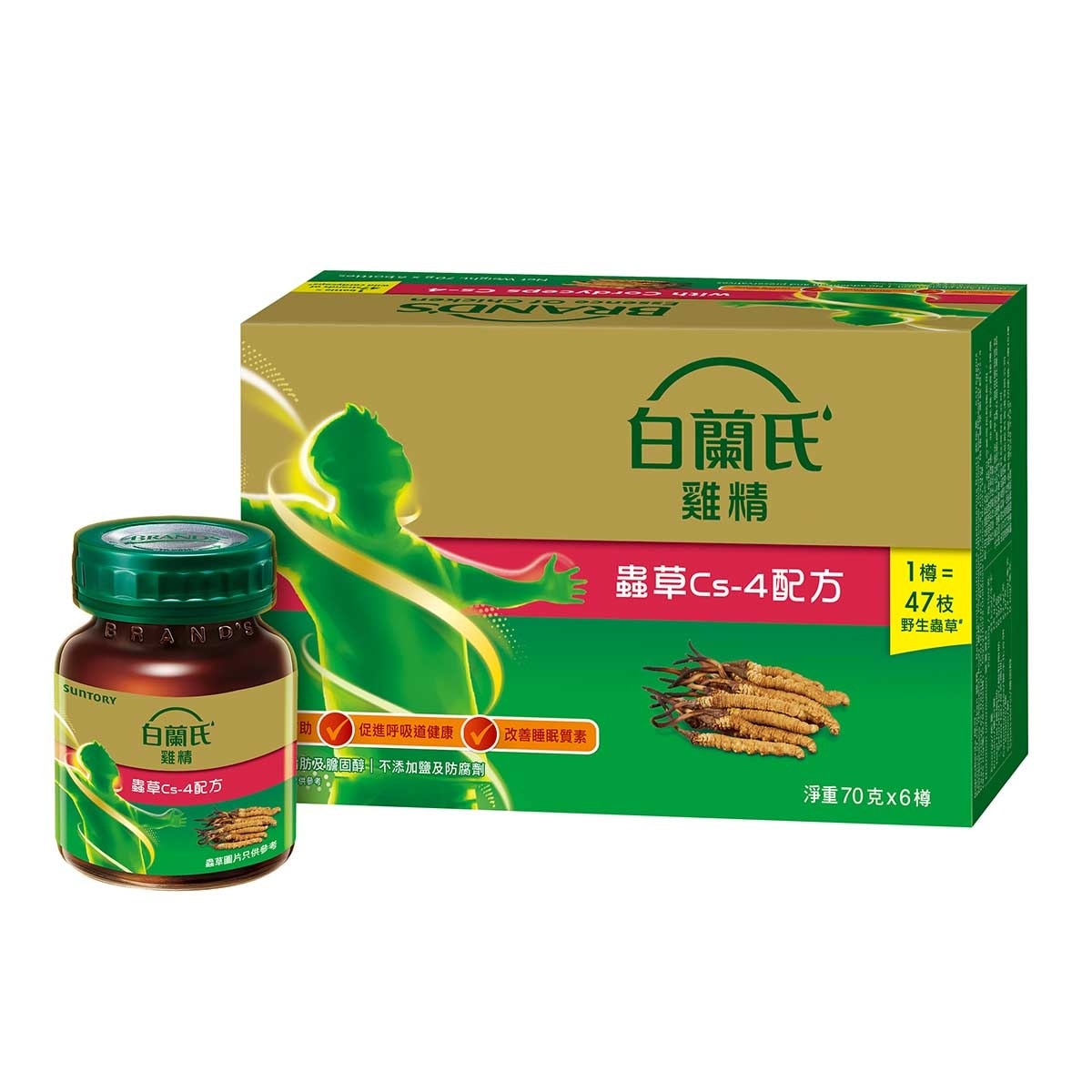 白蘭氏 蟲草雞精