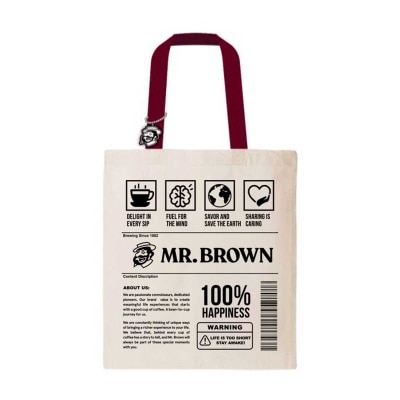 MR. BROWN Tote Bag