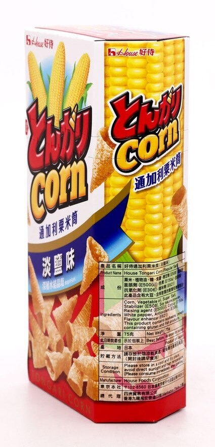 HOUSE Tongari Corn - Salted Flv