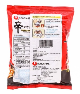 農心 特辣香菇麵