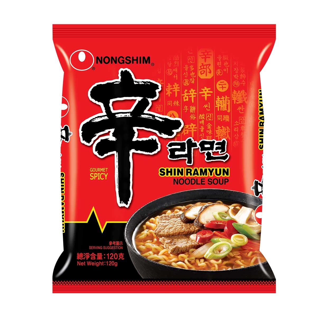 農心 特辣香菇麵