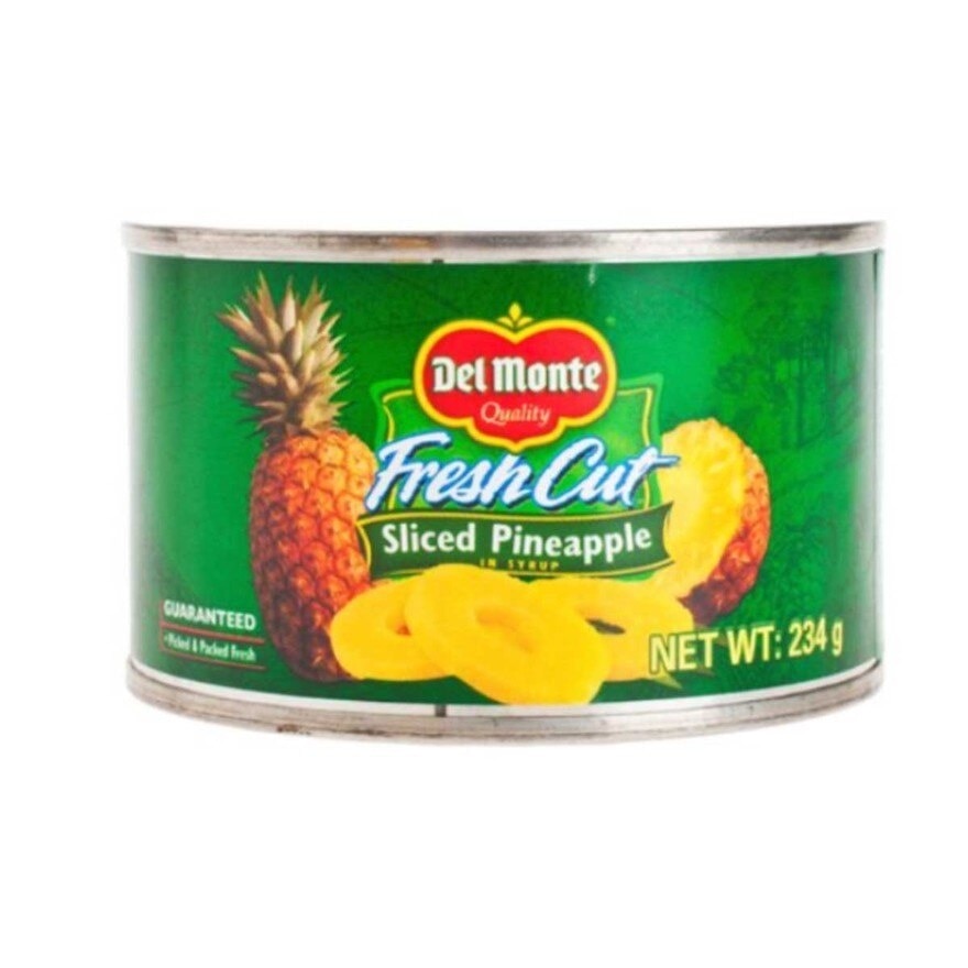 DEL MONTE Dm Sliced Pineapple In Heavy Syrup (s) 234g