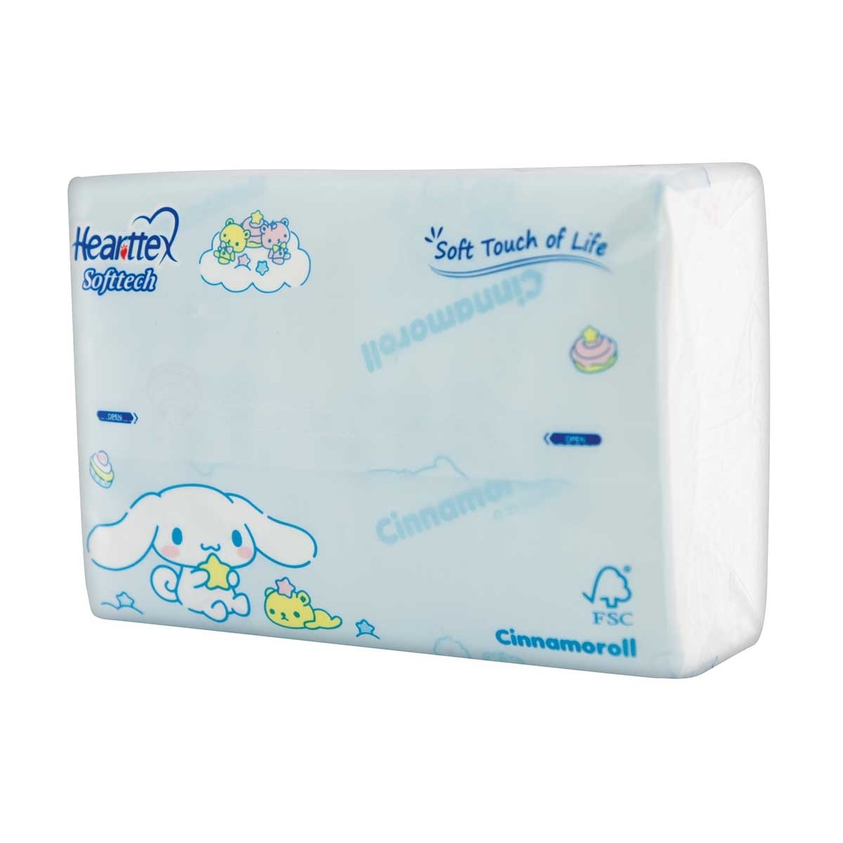 HEARTTEX Sanrio Fsc 3ply Softpack 8’s