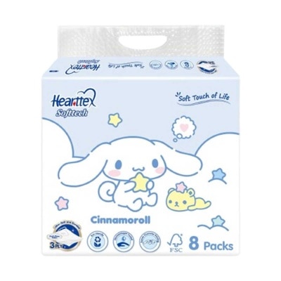 HEARTTEX Sanrio 3 Ply Softpack