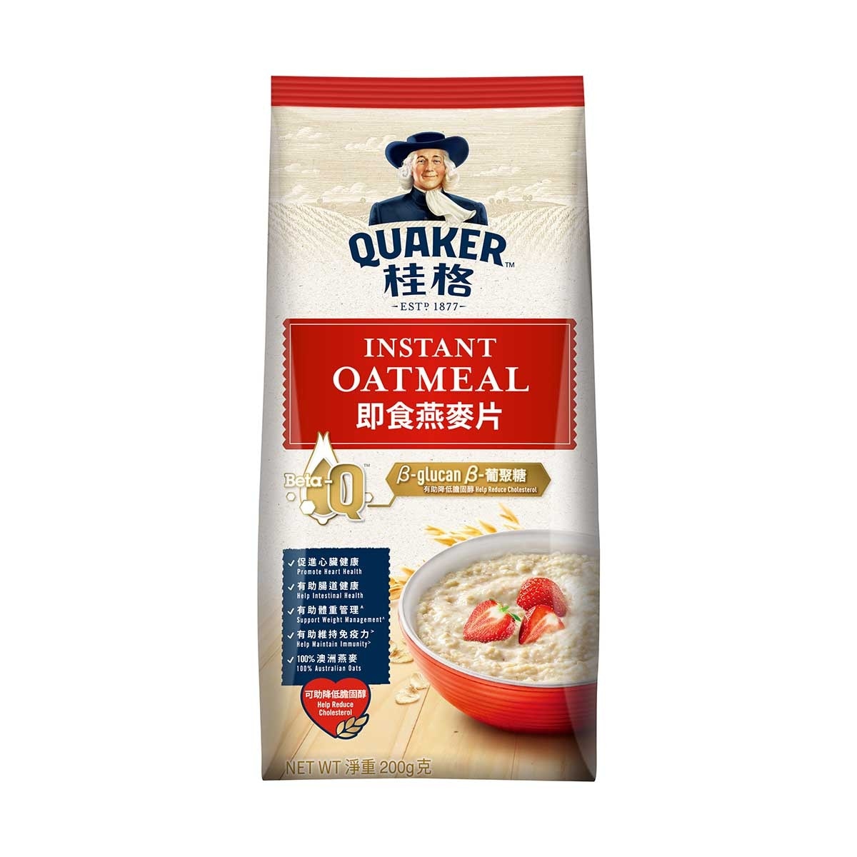 QUAKER Quaker Instant Oatmeal 200g