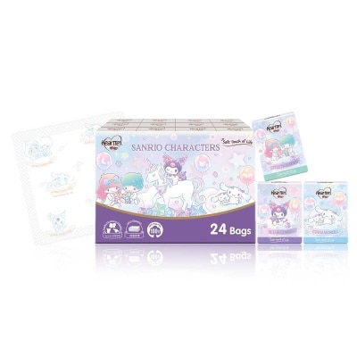 心相印 Sanrio 迷你紙手巾 24包裝 (包裝款式隨機發送)