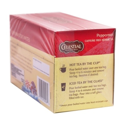 CELESTIAL Peppermint Herbal Tea