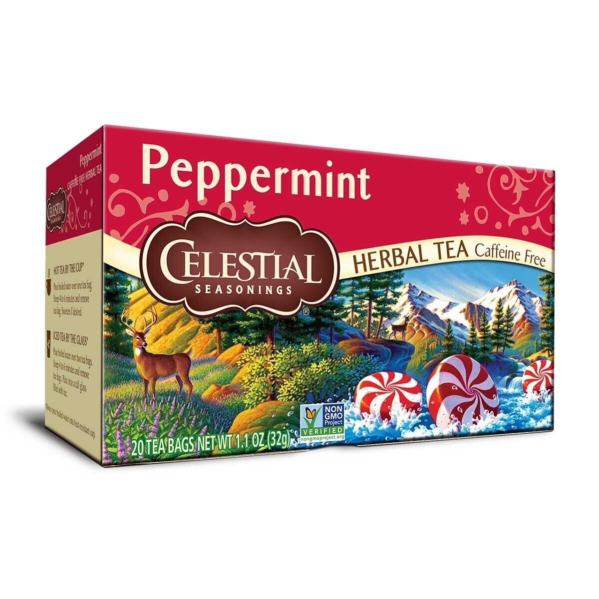 CELESTIAL Peppermint Herbal Tea