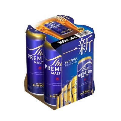 SUNTORY The Premium Malt's 4's King Can