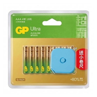 GP Ultraalkaline3a 18s