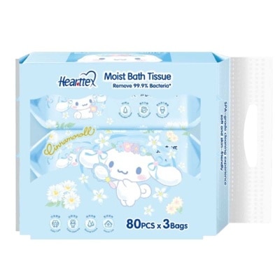 HEARTTEX Sanrio Moist Bath Tissue