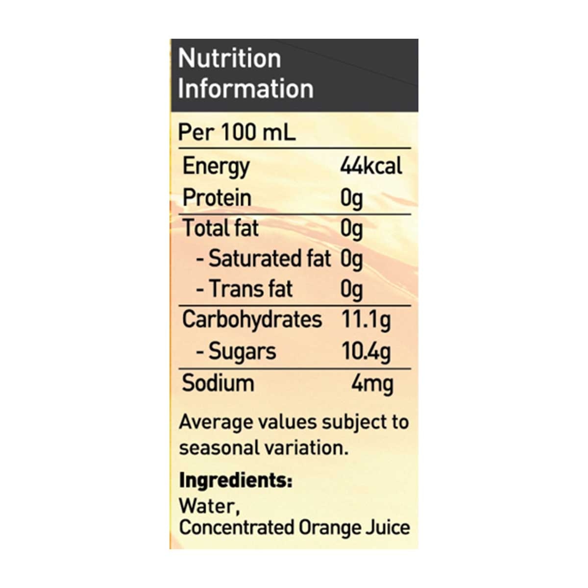 MR. JUICY 100% Orange Juice