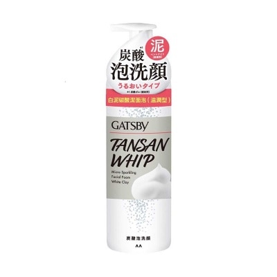 GATSBY Gatsby Micro Sparkling Facial Foam White Clay 200g