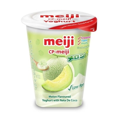 MEIJI Yoghurt - Melon With Nata De Coco