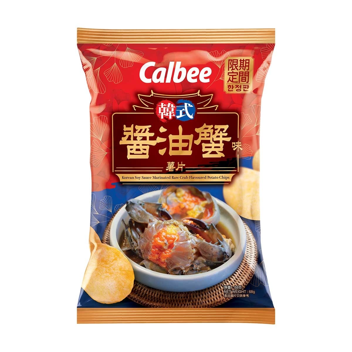 卡樂B 韓式醬油蟹味薯片