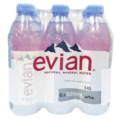EVIAN Natural Mineral Water