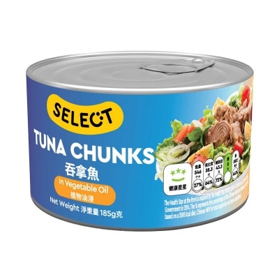 SELECT Tuna&nbsp; Chunks In Vegetable Oil (random Packaging)