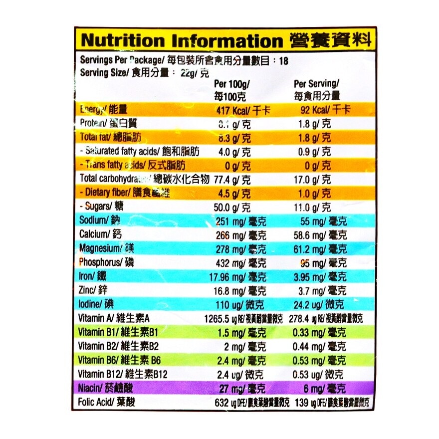 OVALTINE Nutritional Malted Milk Vp