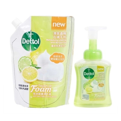 DETTOL Foaming Hand Wash Bergamot Bp