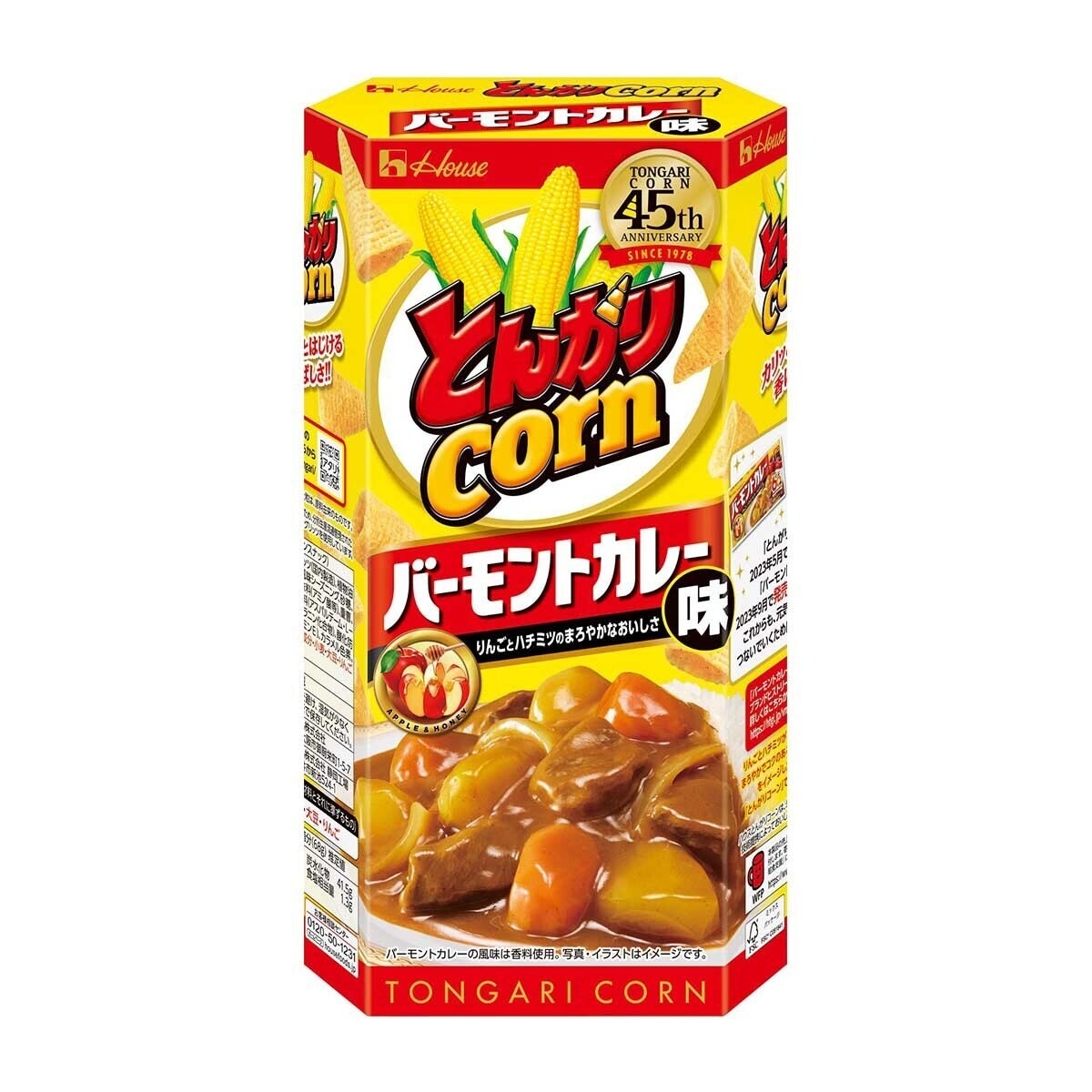 HOUSE Tongari Corn Vermont Curry Flavour