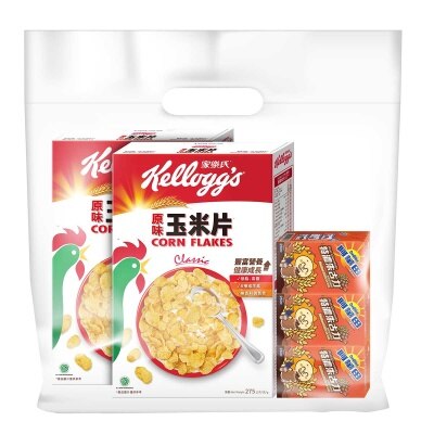 家樂氏 原味玉米片孖裝 (隨機贈品)