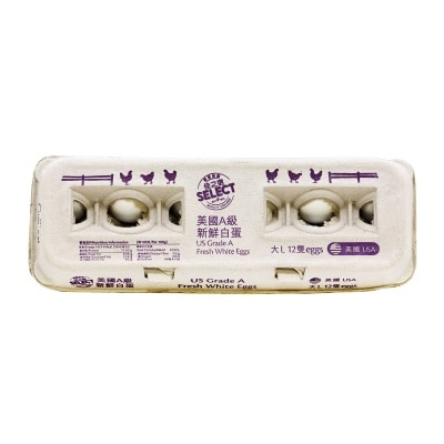 SELECT Us Grade A Fresh White Eggs-l