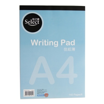 SELECT A4  Writing Pad