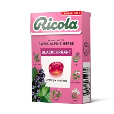 RICOLA Herb Lozenges S/f Blackcurrant