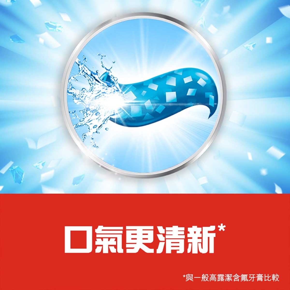 高露潔 Max Fresh清新口氣預防蛀牙冰凉薄荷牙膏 (新舊包裝隨機發送)
