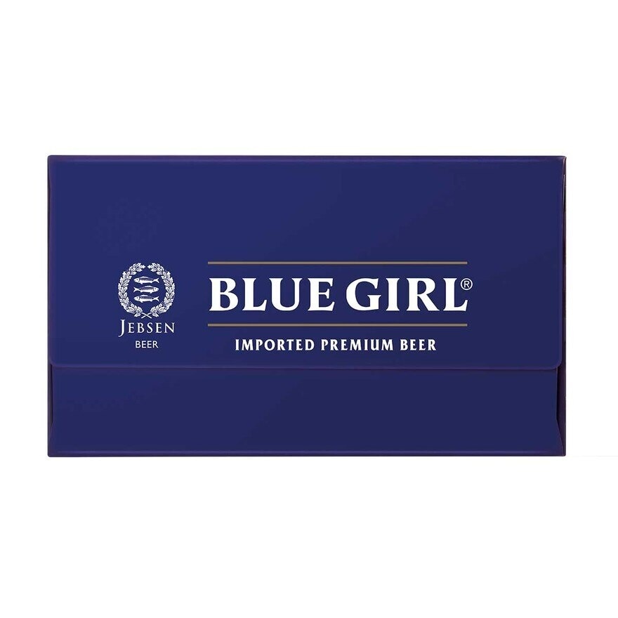 Blue Girl Beer 12's Can