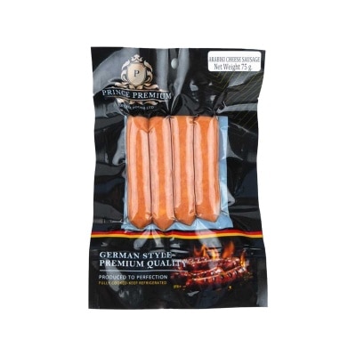 PRINCE PREMIUM - 芝士豬肉腸［泰國］（冷凍０－４°ｃ）