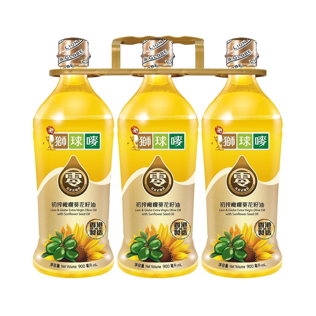 LION & GLOBE Ev Olive With Sunflower Seed Oil