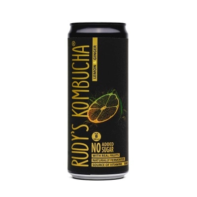 RUDY'S KOMBUCHA - Lemon & Ginger