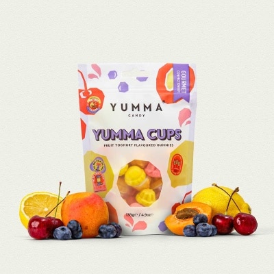 YUMMY CANDY - 無麩質水果乳酪味軟糖