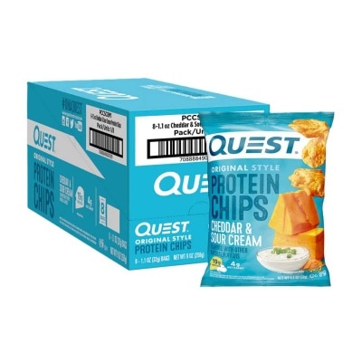 QUEST 原始風格車打芝士酸忌廉味蛋白脆片