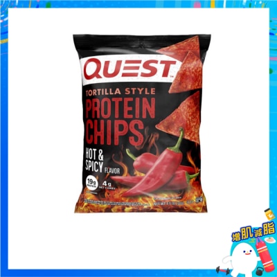QUEST 玉米片風格香辣味蛋白脆片 (蛋白零食) image