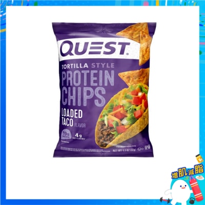 QUEST 玉米片風格墨西哥肉卷味蛋白脆片 (蛋白零食) image