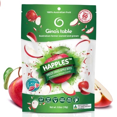 GINA'S TABLE Happles Freeze-dried Apple Bites